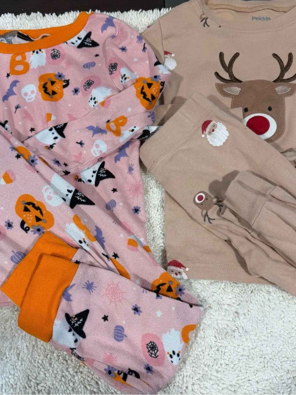 Holiday Pajama Sets Christmas and Halloween 4T